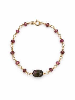 AWB4 Pink + Watermelon Tourmaline Bracelet